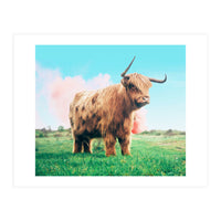 Highland Cow #society6 #decor #buyart (Print Only)