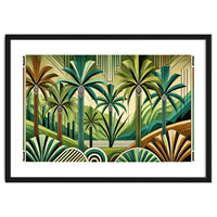 Tropical Art Deco Oasis