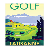 Golf in Lausanne, Switzerland (Print Only)