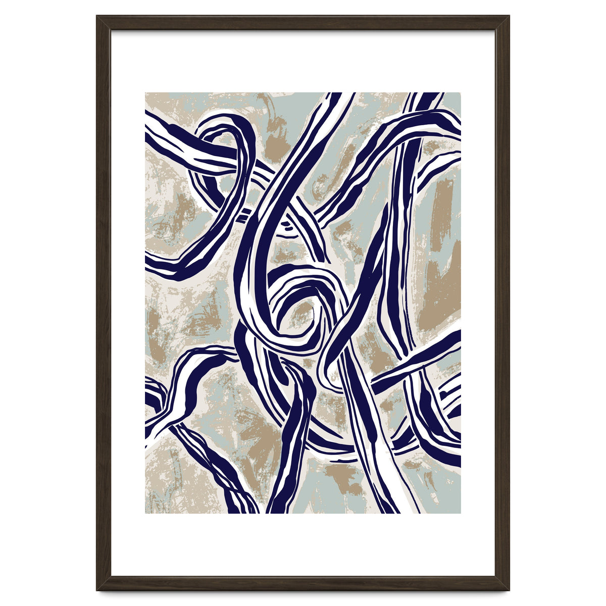 Follow the lines Abstract knots