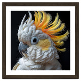 White Cockatoo With Yellow Crest Portrait thumbnail