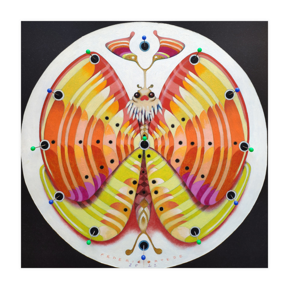 Clock butterfly (Print Only)