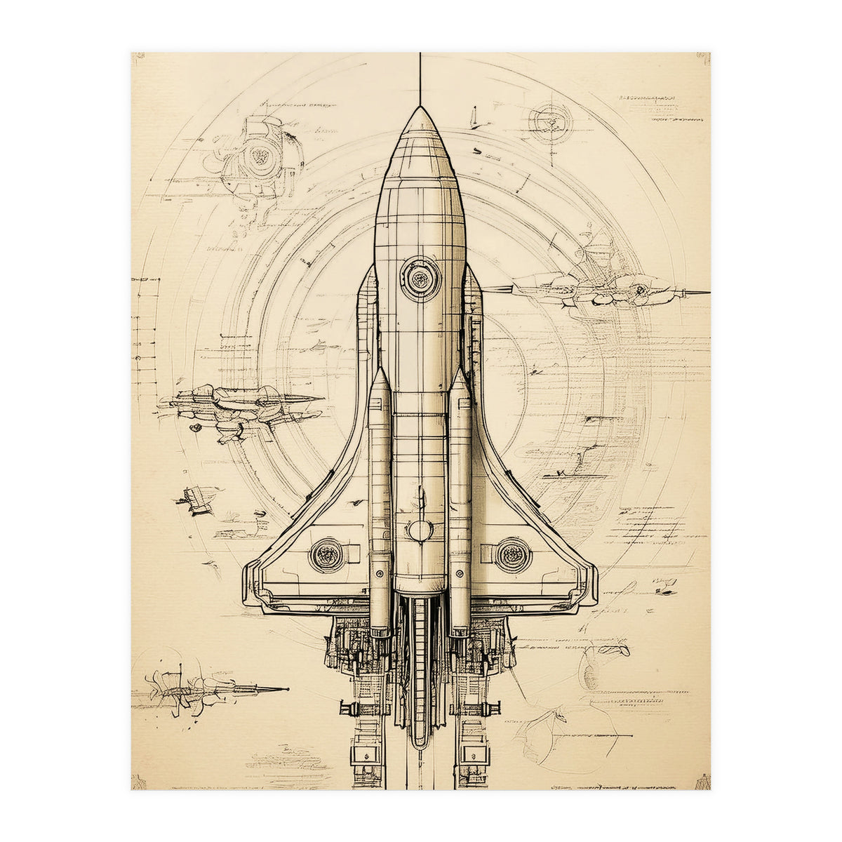 Back To The Moon 010 (Print Only)