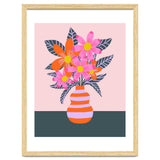 Colorful Flowers In a Vase thumbnail