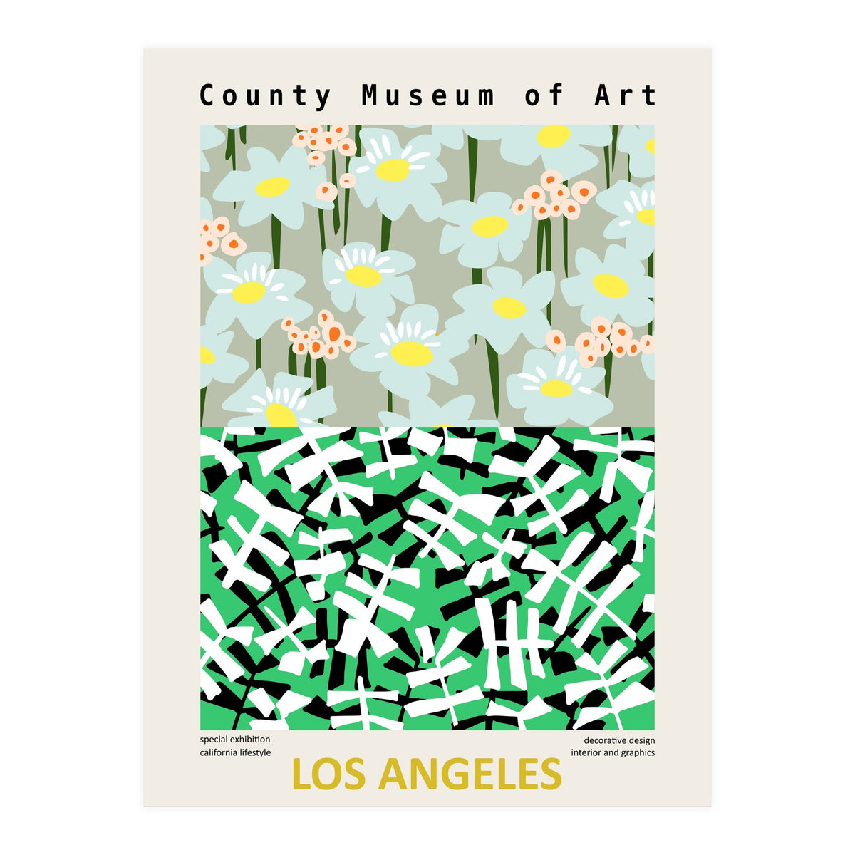 County Museum of Art Los Angeles (Print Only)