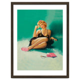 Sexy Pinup Girl With Phone Number For You thumbnail