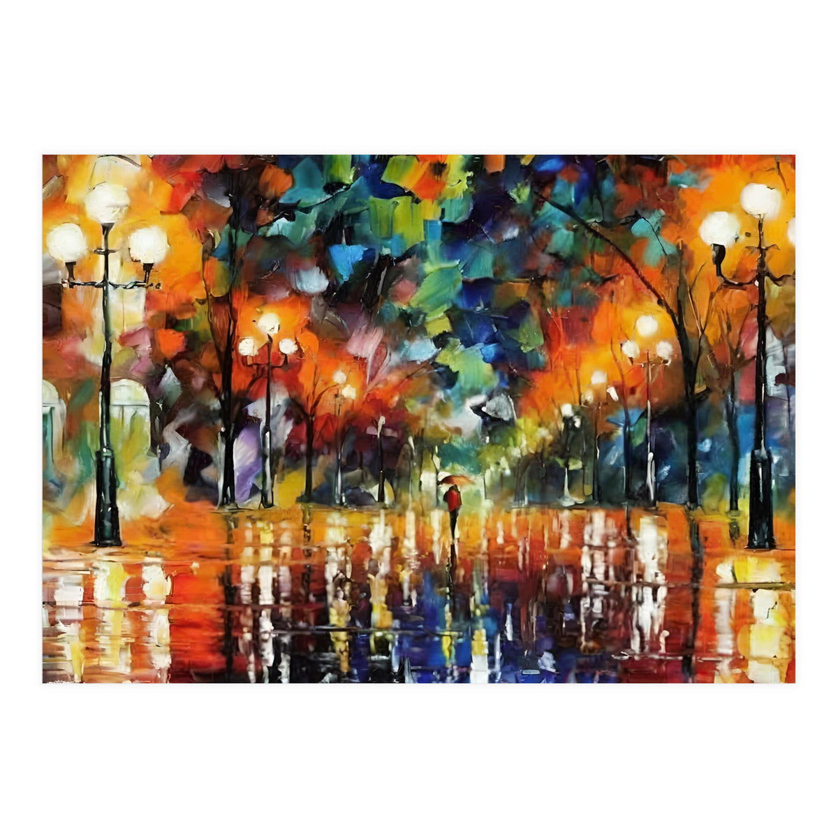 Nature Abstract Urban Tree (Print Only)