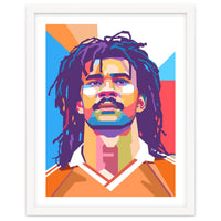 Ruud Gullit pop art portrait