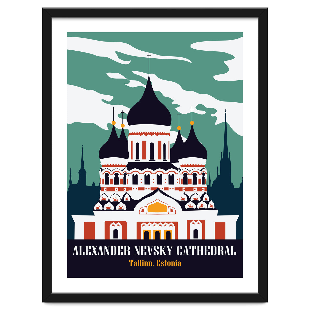 Alexander Nevsky Cathedral, Talinn, Estonia