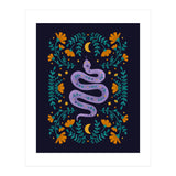 Mystical Series - Purple Snake (Print Only) thumbnail