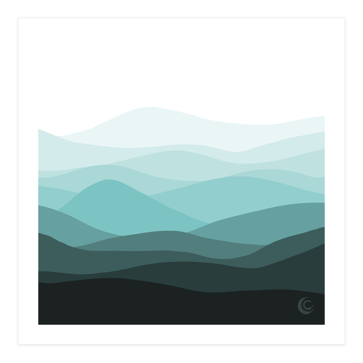 Relaxing (Layers) (Print Only)