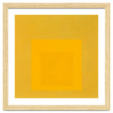 JOSEF ALBERS - HOMAGE TO THE SQUARE YELLOW thumbnail