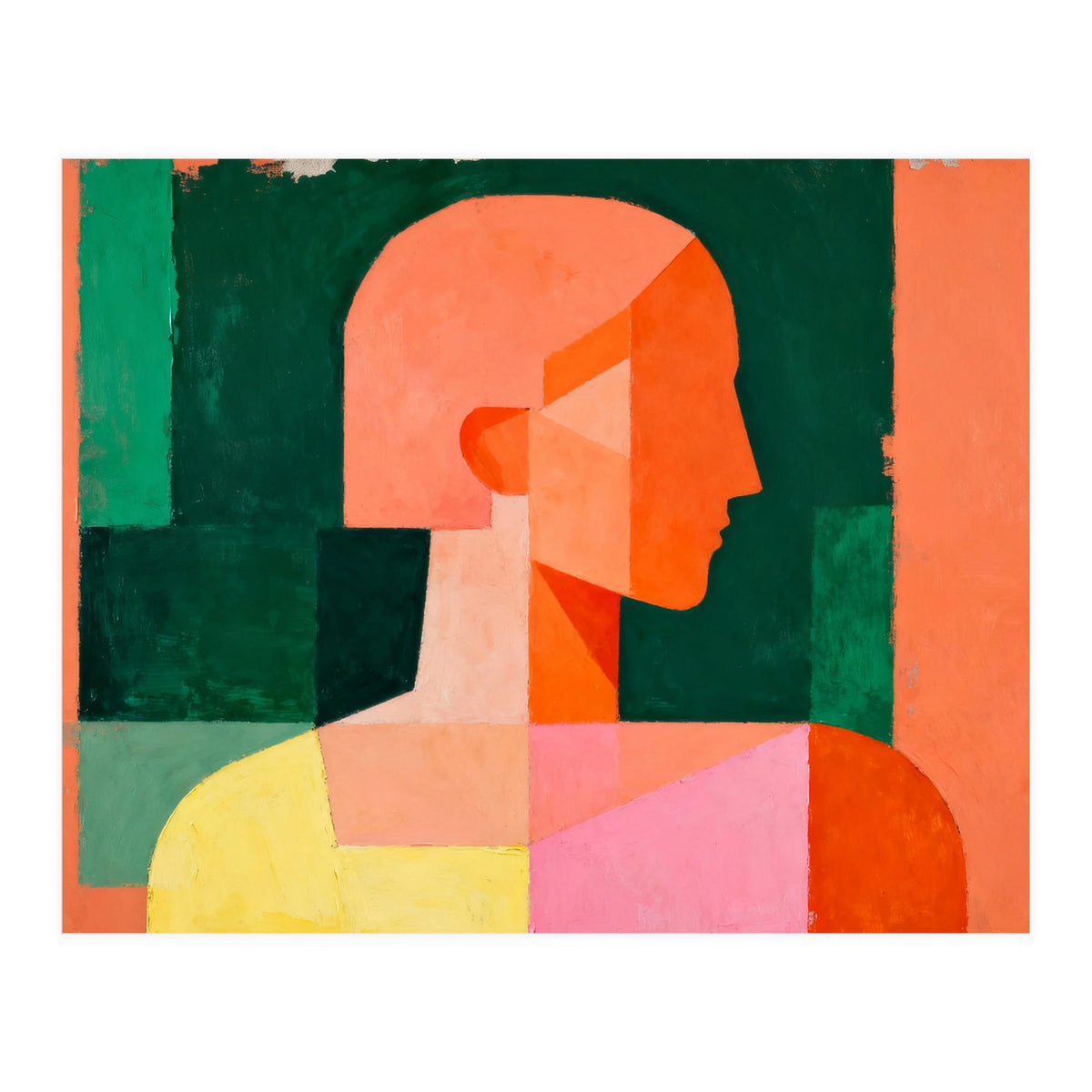 Geometric People 04 (Print Only)