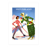 Skiing in Switzerland (Print Only) thumbnail