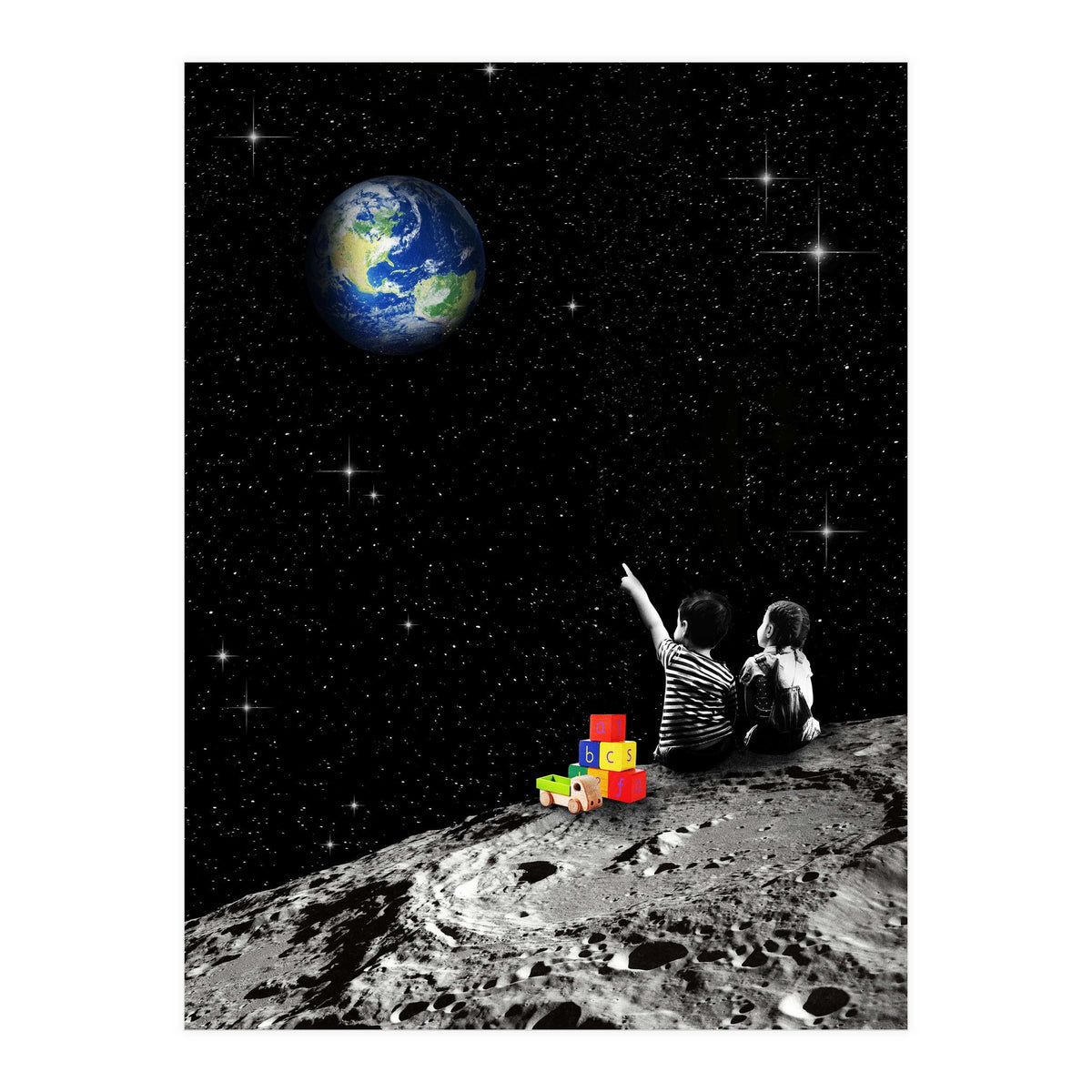Together From The Moon (Print Only)
