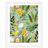 Exotic Birds in Flower Jungle thumbnail