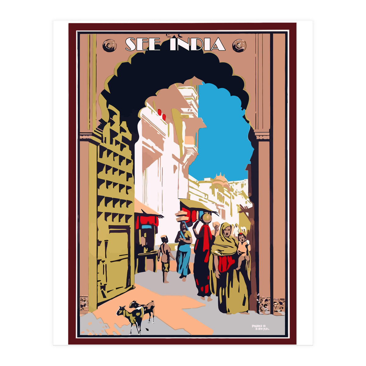 India, at the Gate (Print Only)