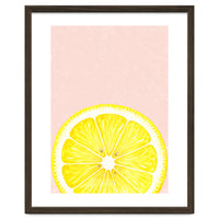 Lemon Slice, Fresh Citrus Kitchen Summer Art