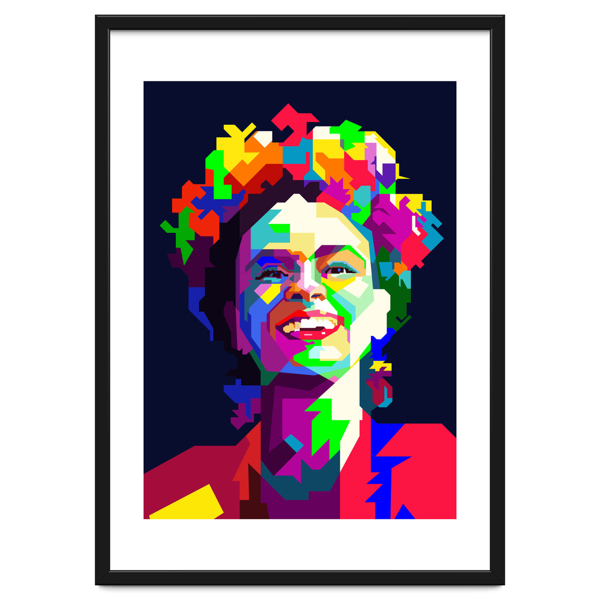 Frida Kahlo Mexican Artist Painting Pop Art WPAP
