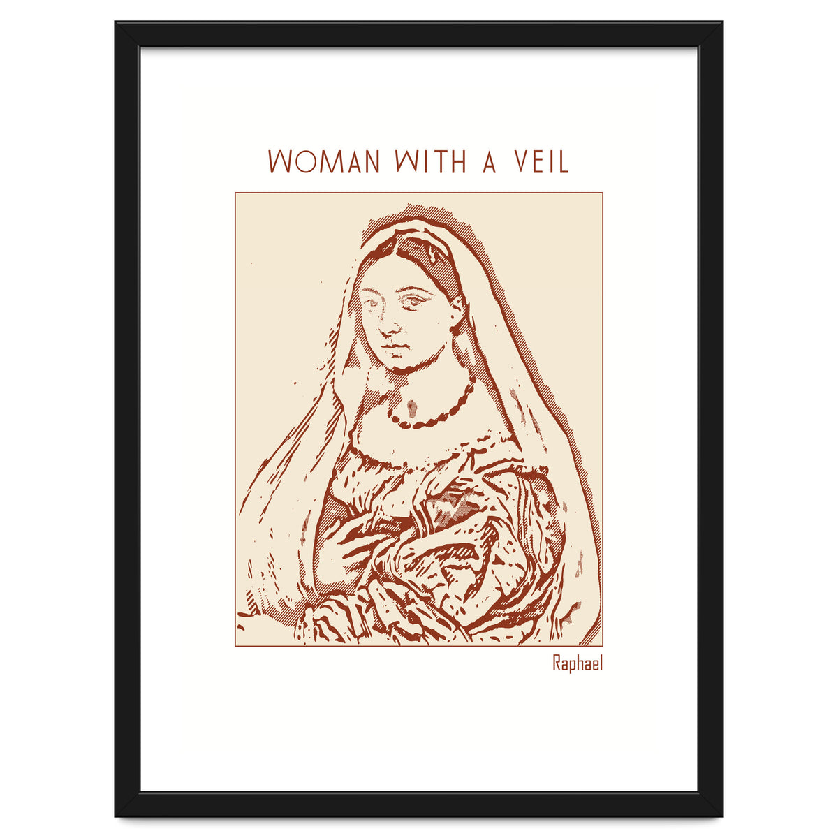 Woman With A Veil – Raphael