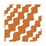 Brown Wavy Pattern (Print Only) thumbnail