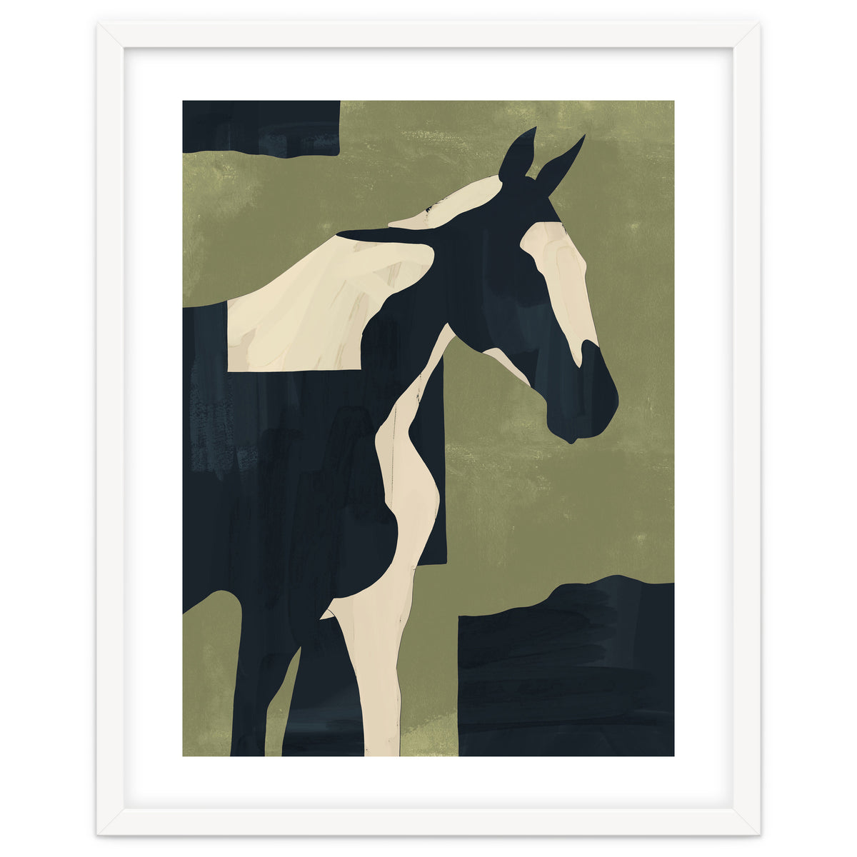 Abstract Minimal Horse 4