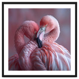 Cute Two Pink Flamingos thumbnail