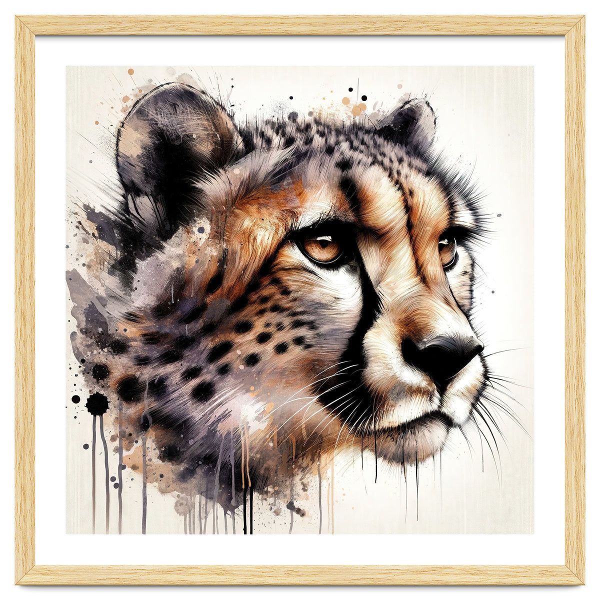 Watercolor Cheetah