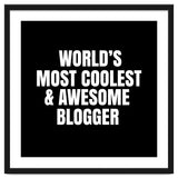 World's most coolest and awesome blogger thumbnail
