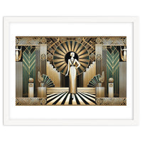 Golden Twenties Flair In Art Deco
