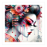 Ornate Bloom Modern Geisha (Print Only) thumbnail