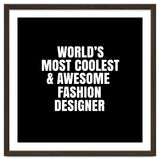 World's most coolest and awesome fashion designer thumbnail