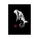 Elephant In Black (Print Only) thumbnail