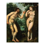 Peter Paul Rubens / 'Adam and Eve', c. 1597, Oil on panel, 180 x 158 cm. Pieter Paul Rubens. (Print Only) thumbnail
