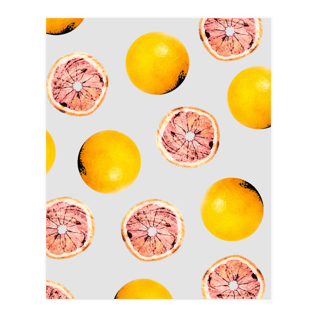 Grapefruit Pattern (Print Only)