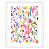 Watercolour Colourful Wild Flowers thumbnail