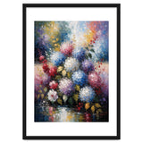 Vibrant Summer Hydrangea Bouquet Heavy Impasto Oil Painting thumbnail