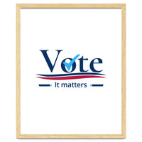 vote it matters - For elections