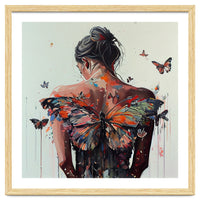 Powerful Butterfly Woman Body #5