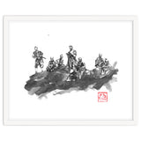 Bench Of Samurais thumbnail