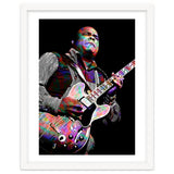 Freddie King American Blues Guitarist Colorful thumbnail