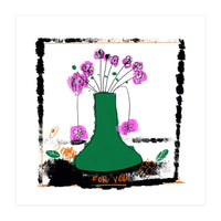 green vase (Print Only)