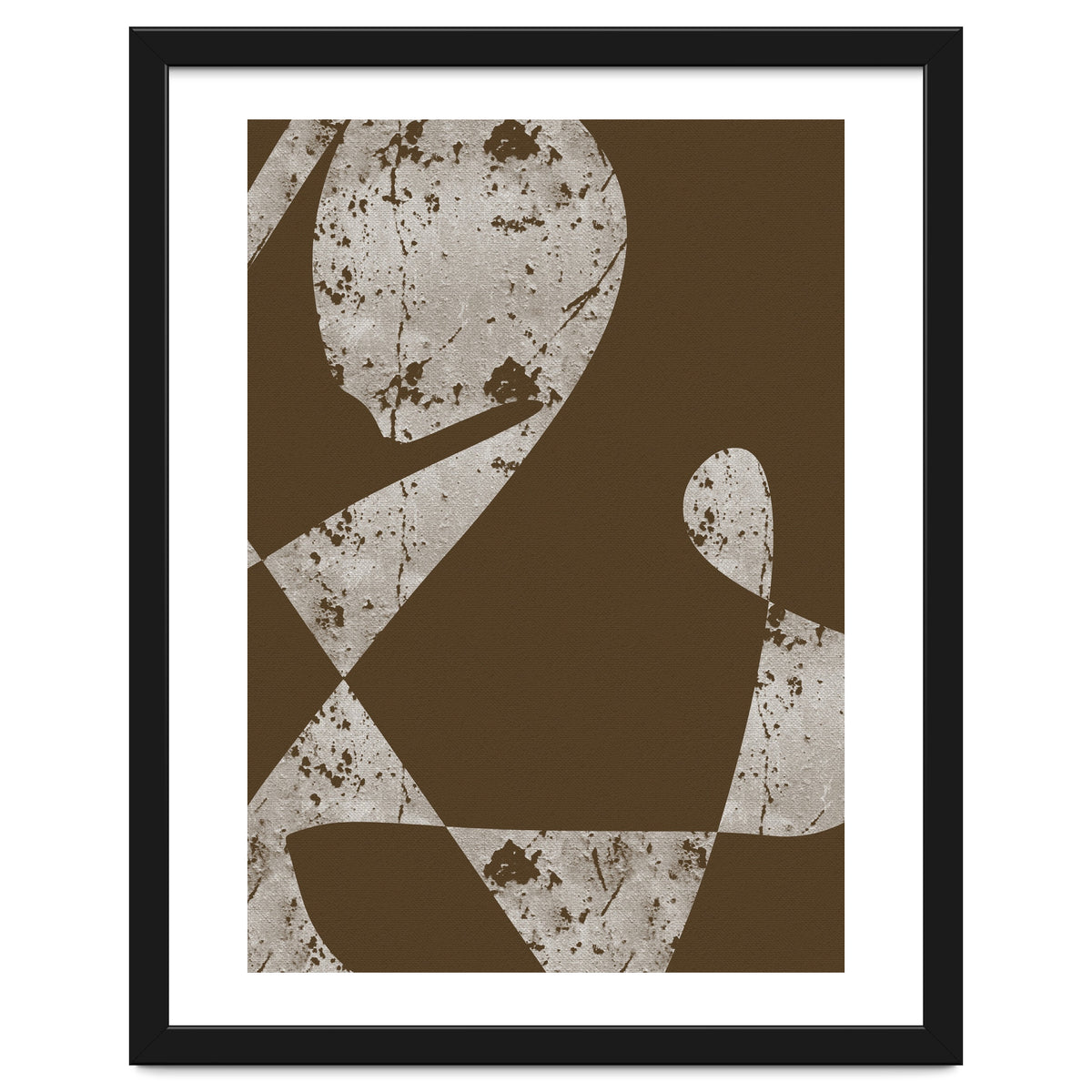 Abstract White Scratch