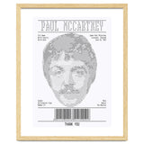 Receipt Art Paul Mc Cartney thumbnail