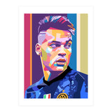 Lautaro Martinez art (Print Only) thumbnail