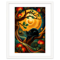 Black Cat Retro Contemporer