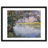 Henri Lebasque (Champigné, 1865-Le Cannet, 1937). Banks of the RIver Marne near Montévrain (ca. 1... thumbnail