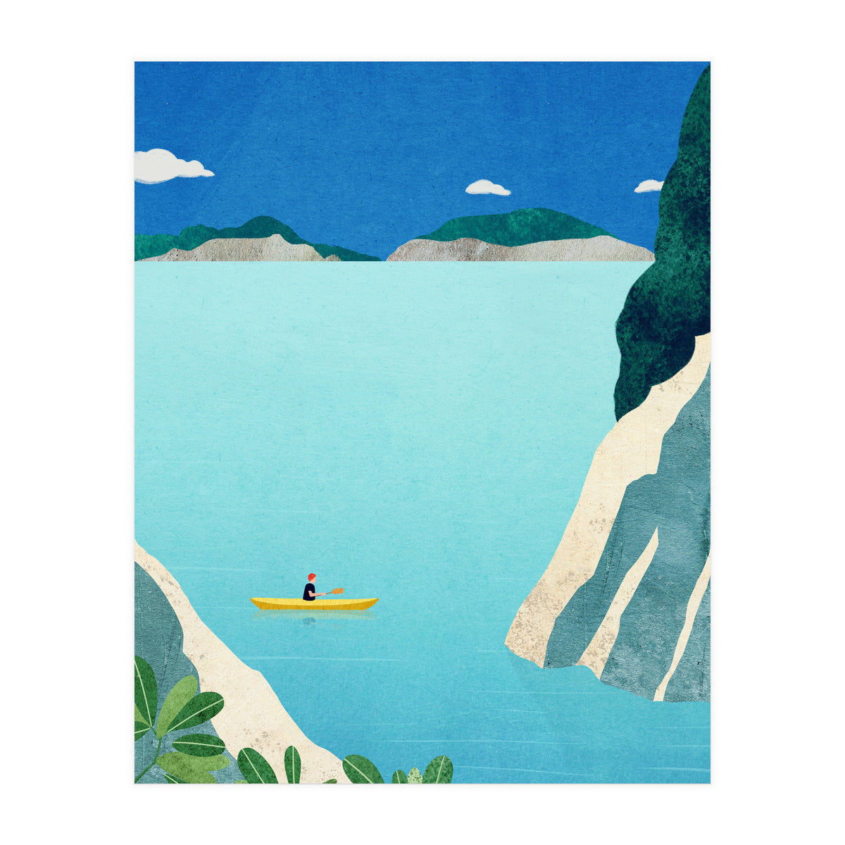 Ocean Kayak (Print Only)