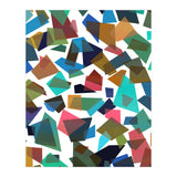 Geometric Squares Collage Colorful (Print Only) thumbnail