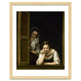 Bartolome Esteban Murillo:Two Women at a Window, c.1655/1660. National Gallery of Art Washington DC. thumbnail